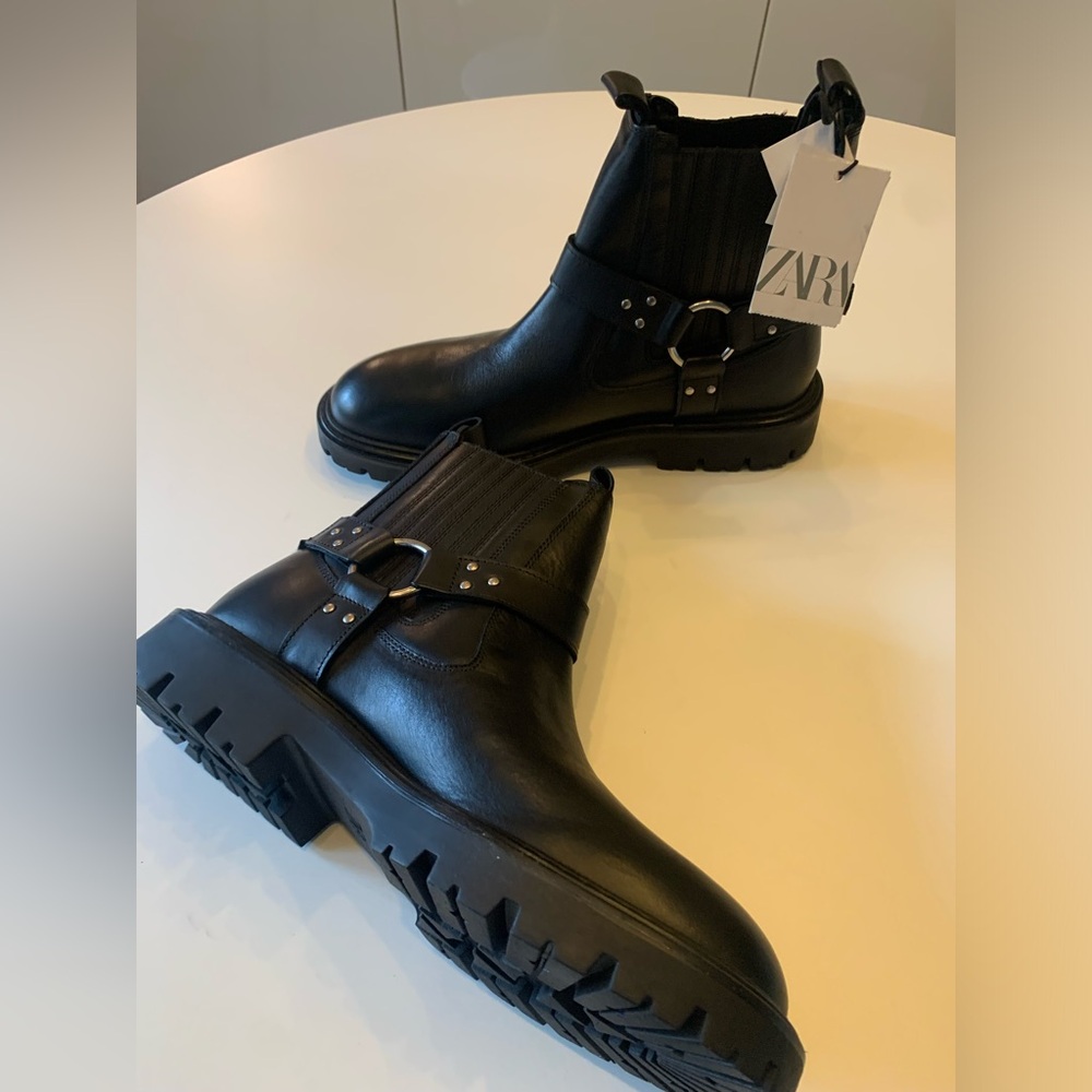 Zara moto boot- size 41